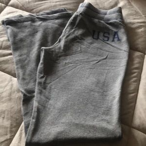 PJ Salvage grey sweat pants.